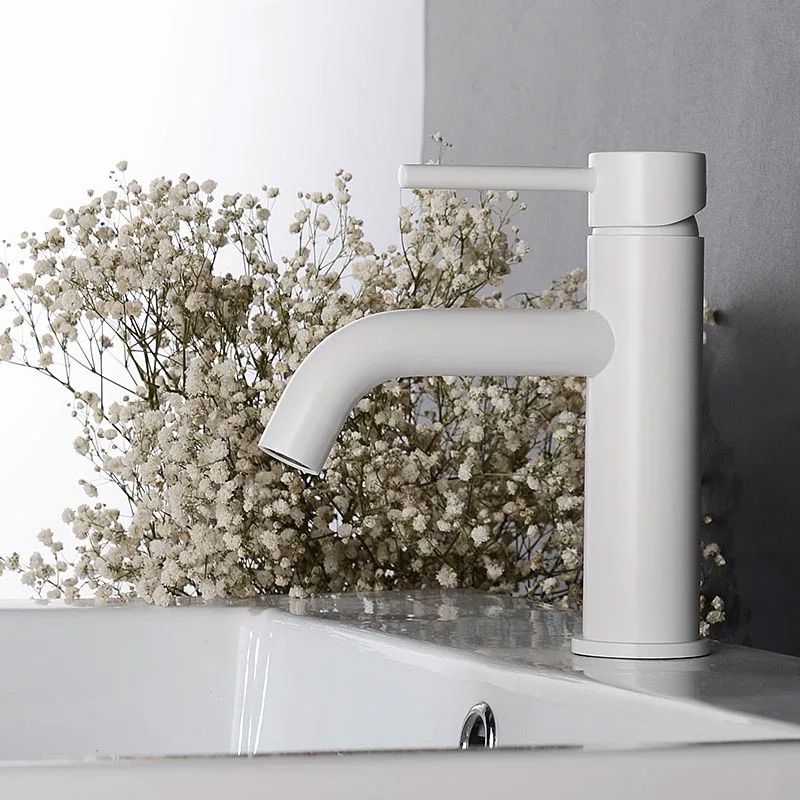 Baterie pentru lavoar Rea Lungo White Low  6