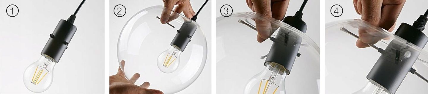 Lampa Black APP307-1CP  9