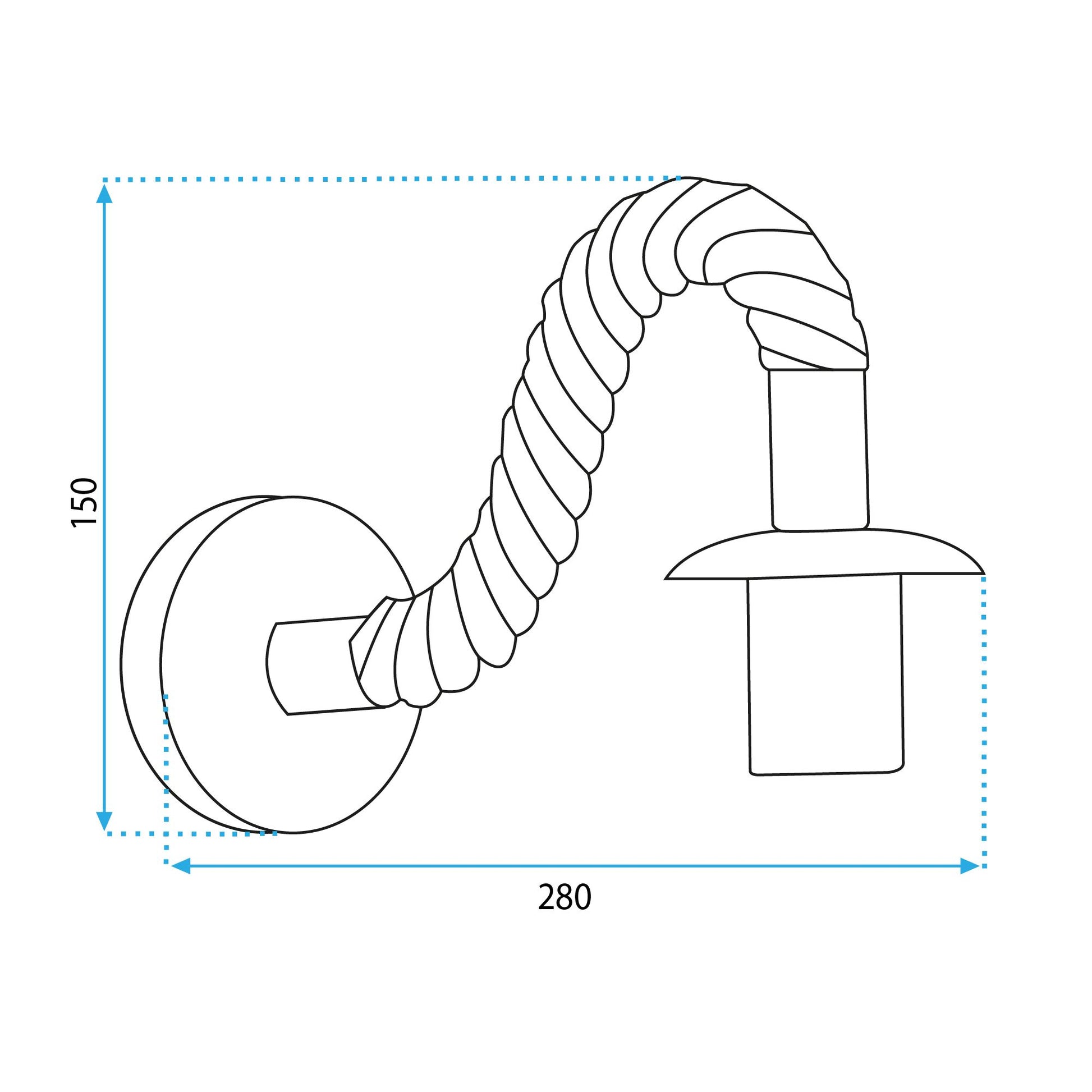 Lampa de perete APP1466-1W  8