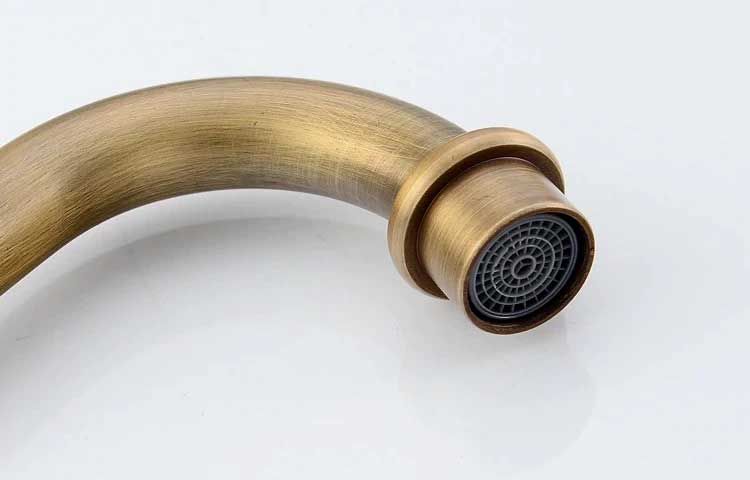 Baterie pentru lavoar Bona Old Gold inalta  6