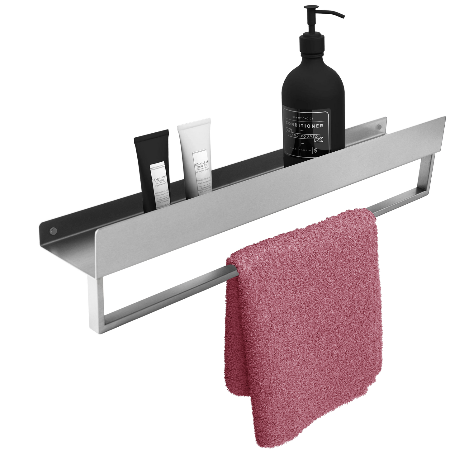 Raft Pentru Baie Sf01 45cm Steel Brush  5