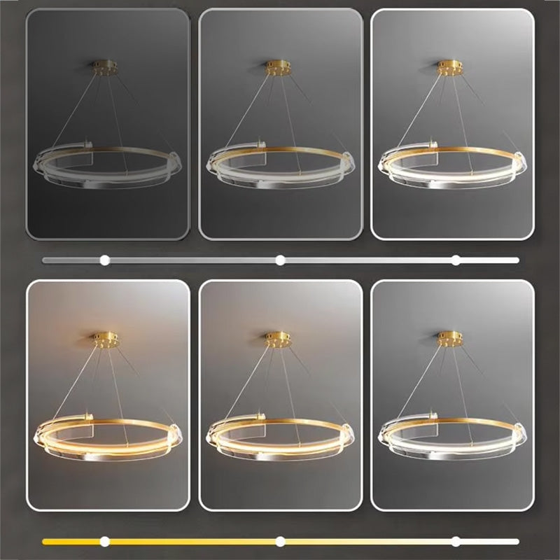 Lampă Suspendată Led App1672-cp Gold  6