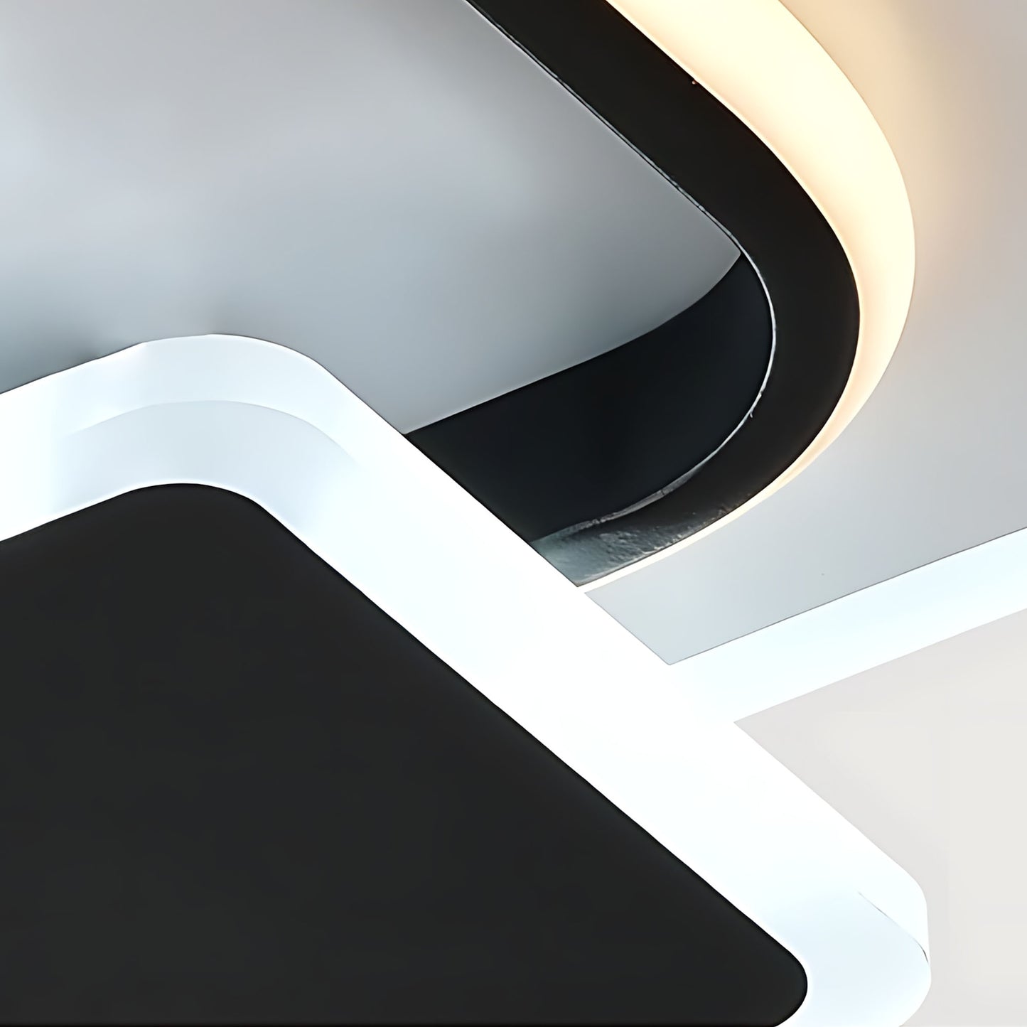 Lampă De Tavan Lhj079-c Black/white Led  10
