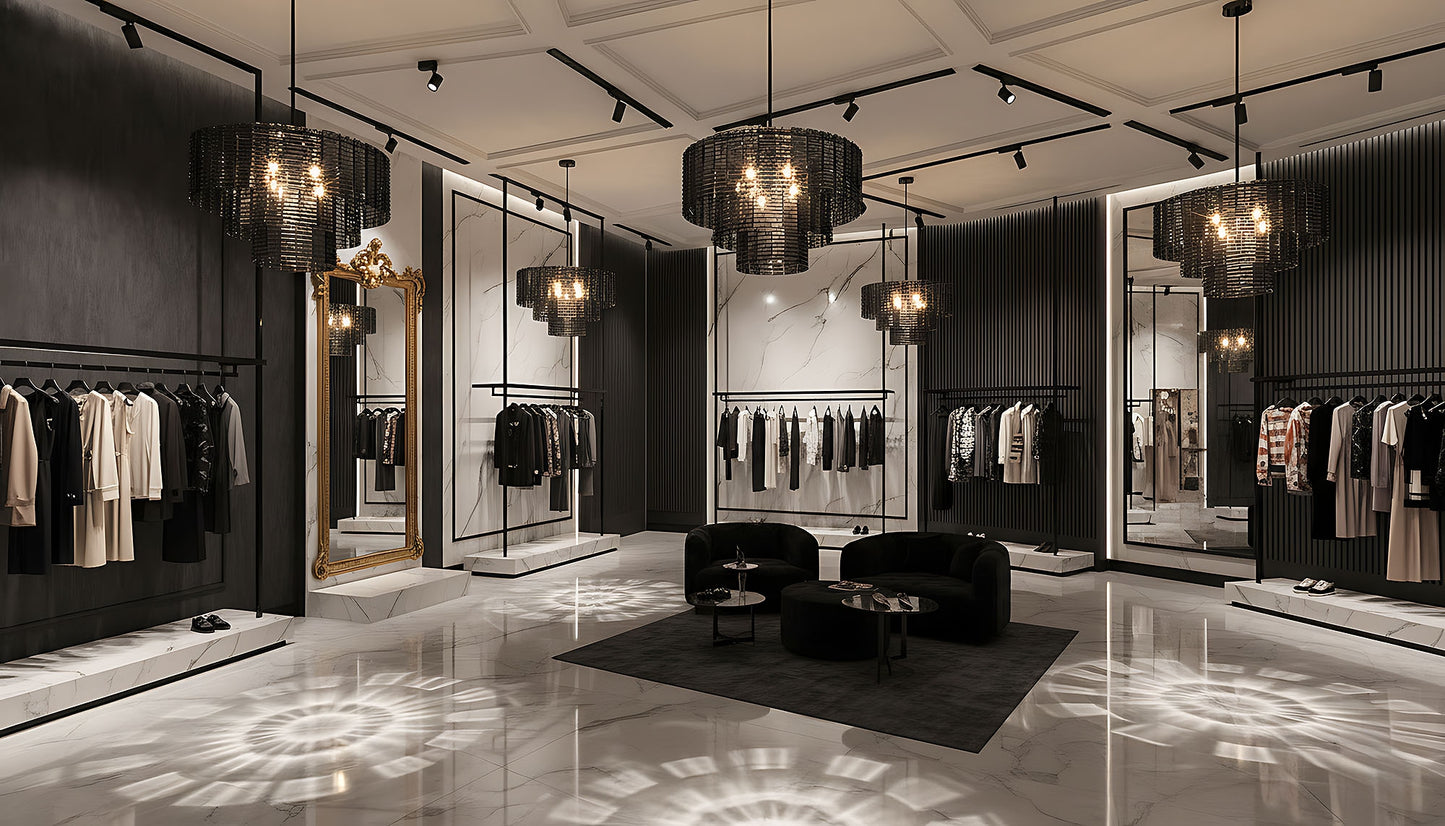 Lustră Suspendată De Tavan APP1678-8CP Gri  6