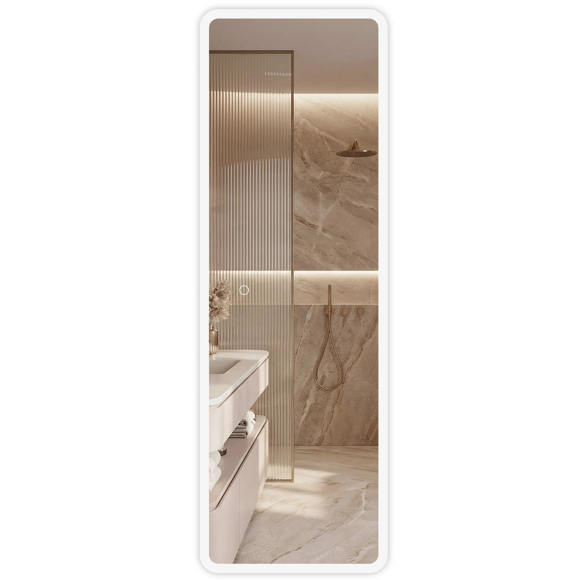 Oglindă LED 150x50cm MOL-SQ  10