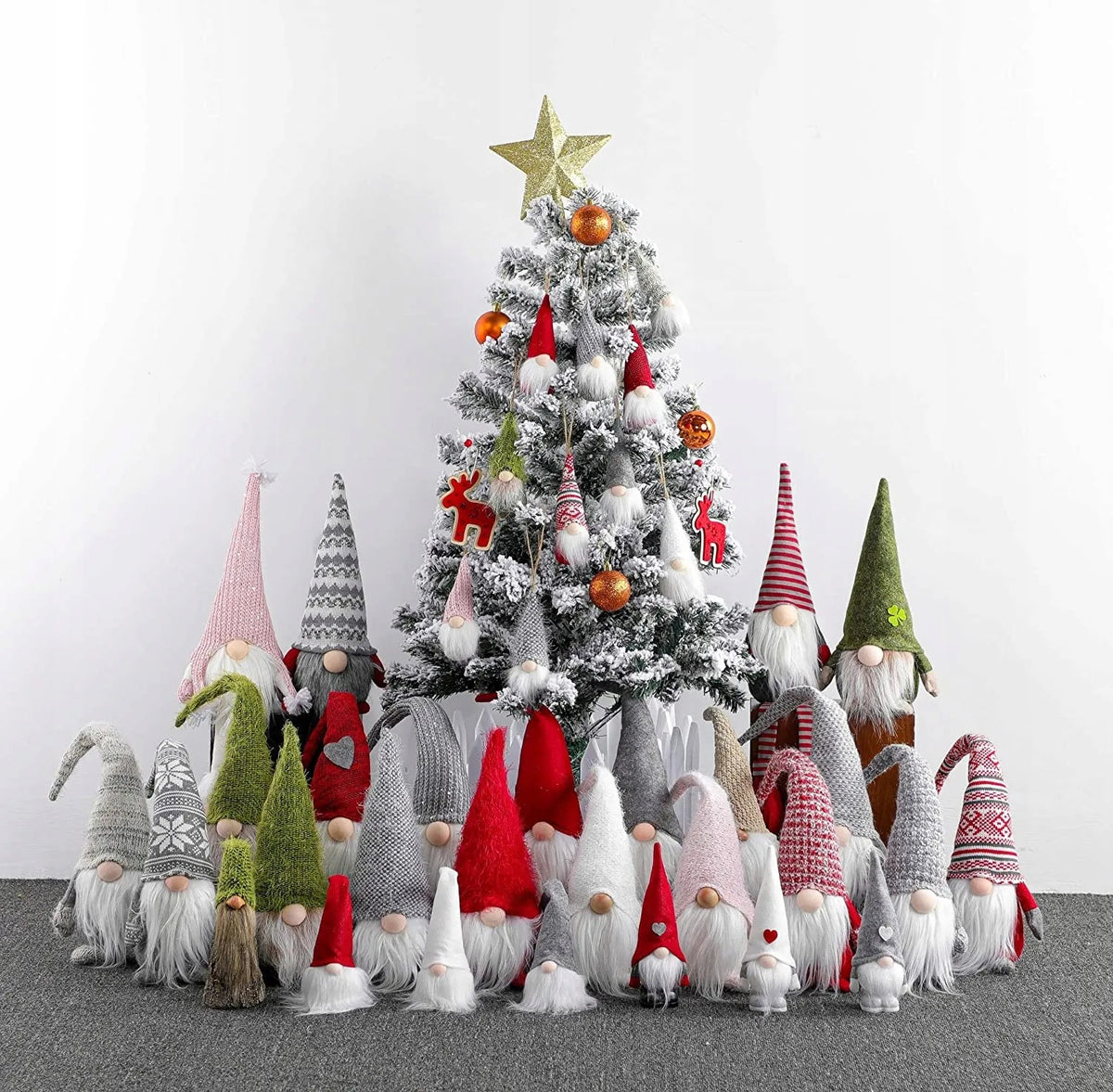 Christmas Gnome 50cm RED/GREY YX-019 10