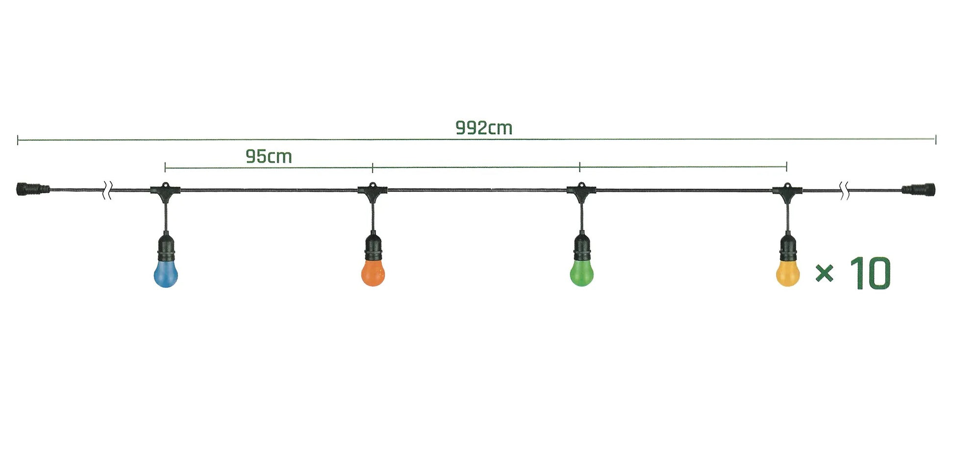 Lampa De Gradina Black WOJ+14342 10