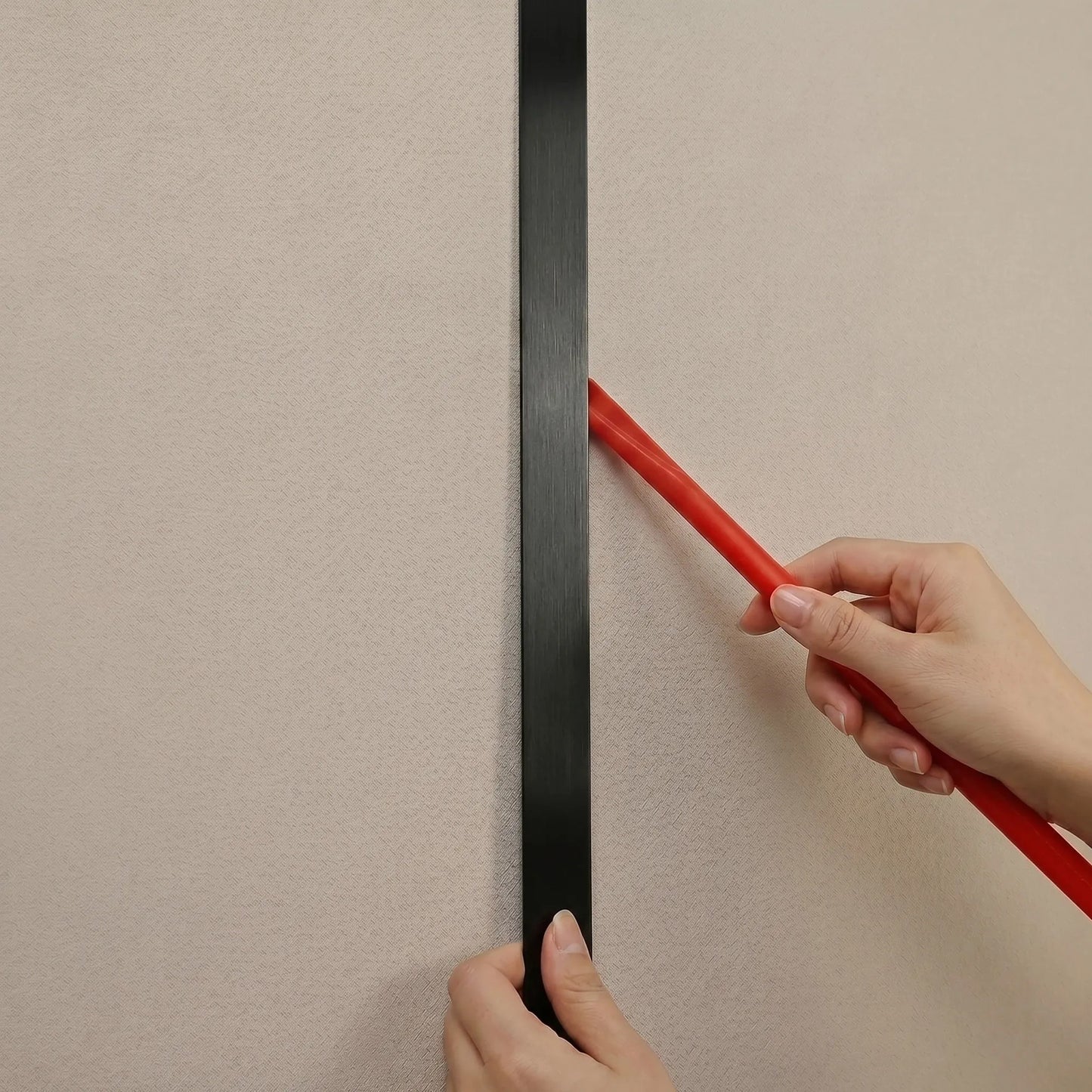 Bandă Decorativă Autoadezivă Rea P14454CD 3,8cm Brush Black 10