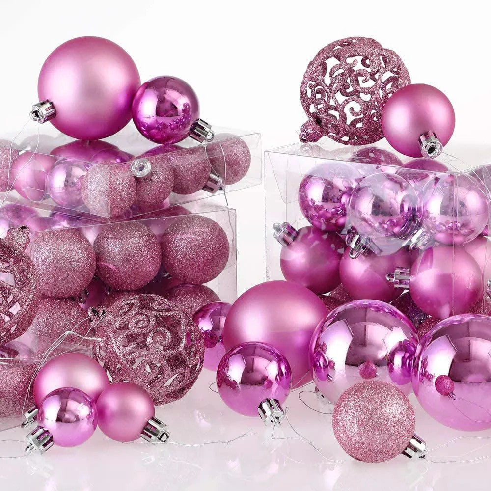 BOMBKI CHOINKOWE PINK 100SZT KL-21X03 10