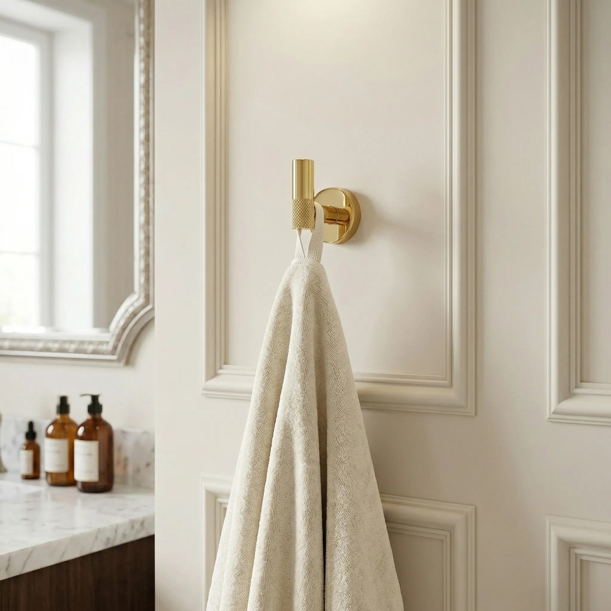 Cuier de baie 6606 Modern Gold  10