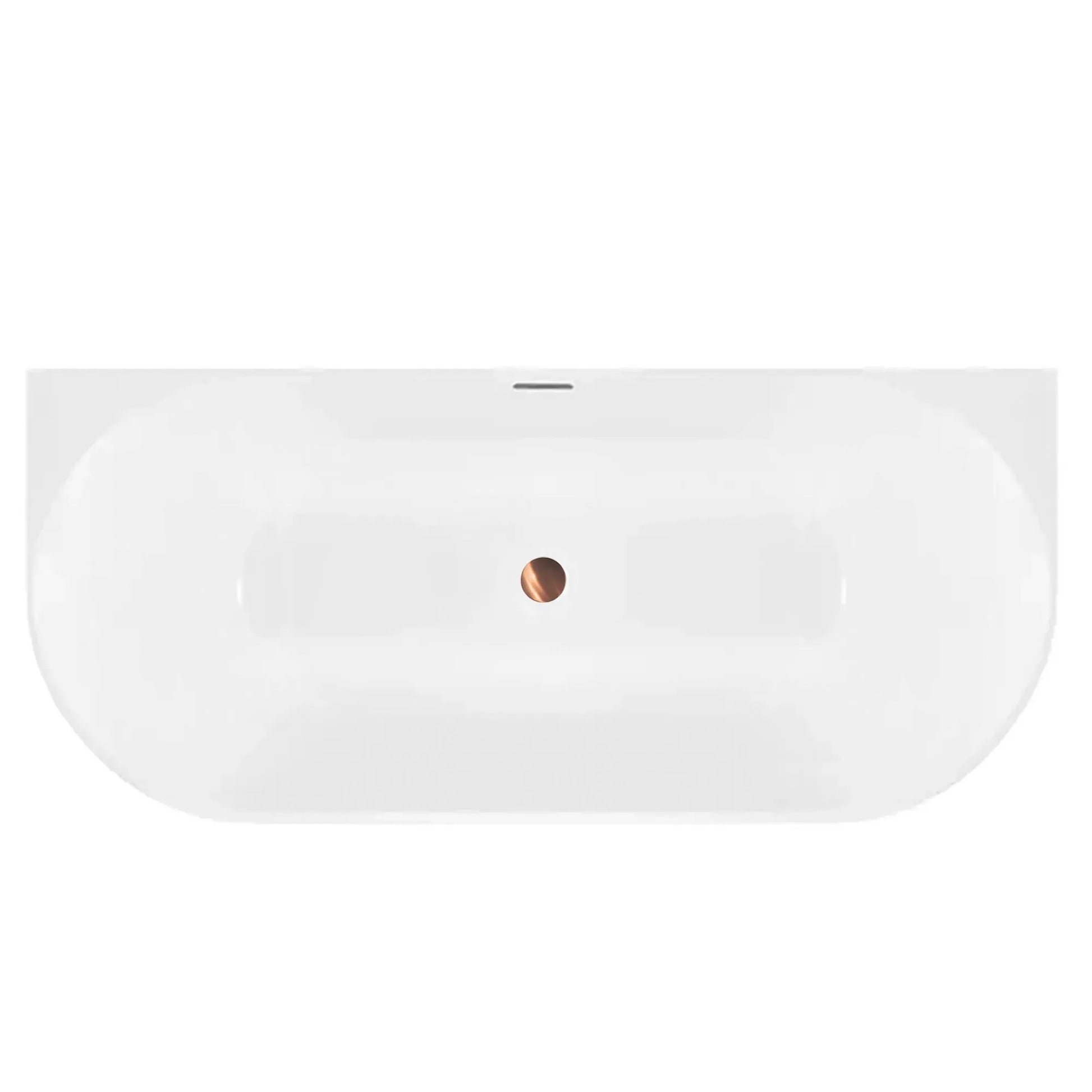Cada din acril freestanding CAPRI SLIM 150cm Capac dop aur periat 10