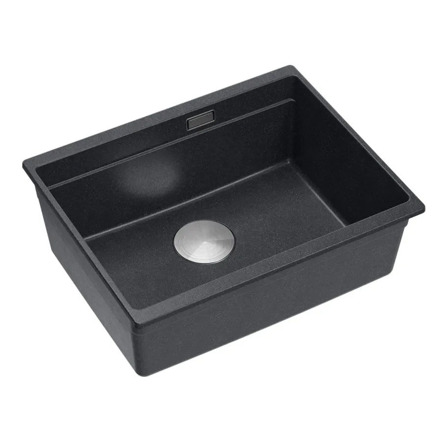 Chiuveta Din Granit Logan 100 Black Metallic Dop Cupru Periat 10