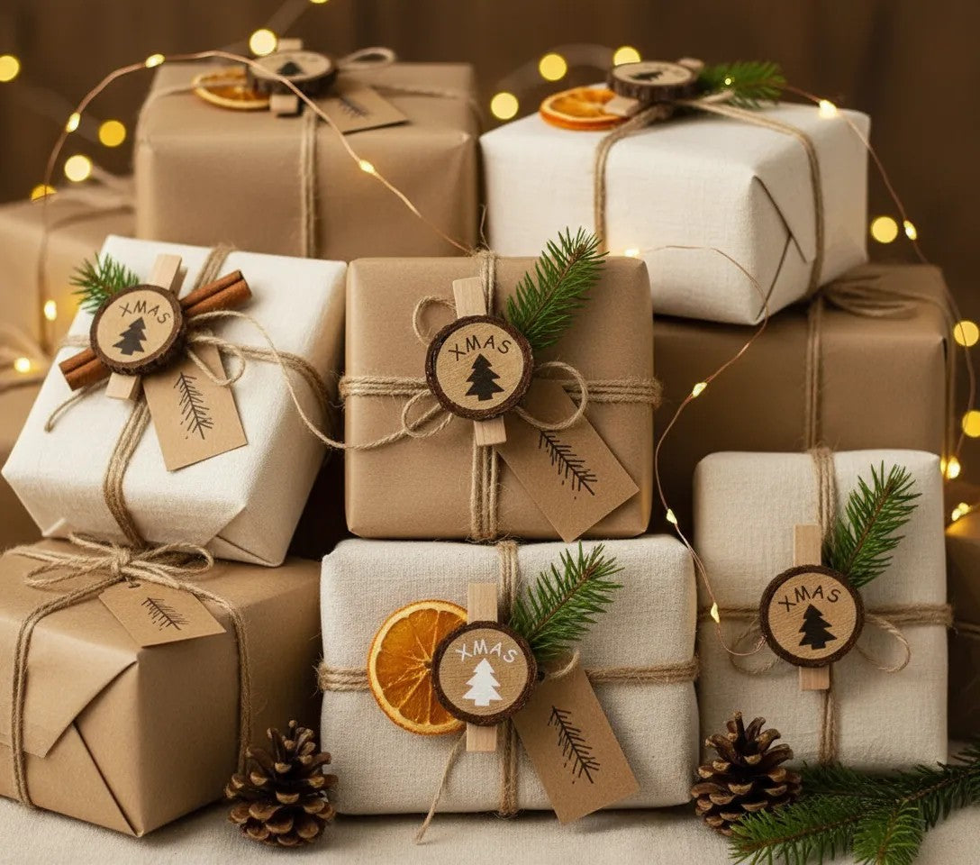 Christmas Decoration Set 8 Wood Tree KL-21X11 10