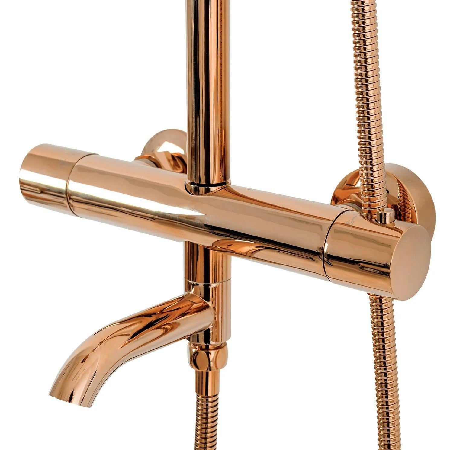 Coloana De Dus Cu Termostat REA Lungo Copper 10