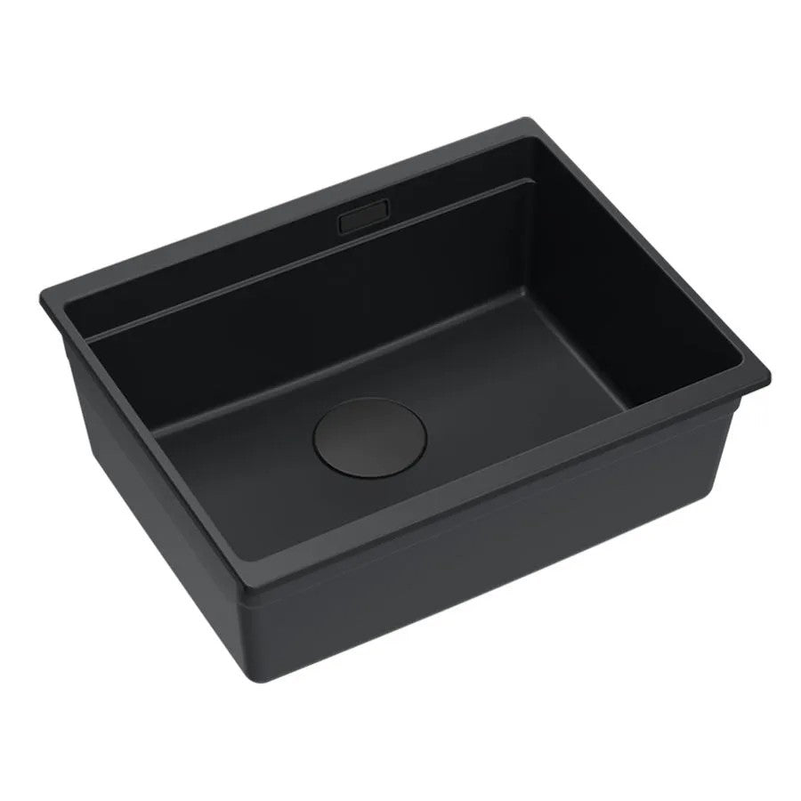 Chiuveta Din Granit Logan 100 Black Dop Negru 10