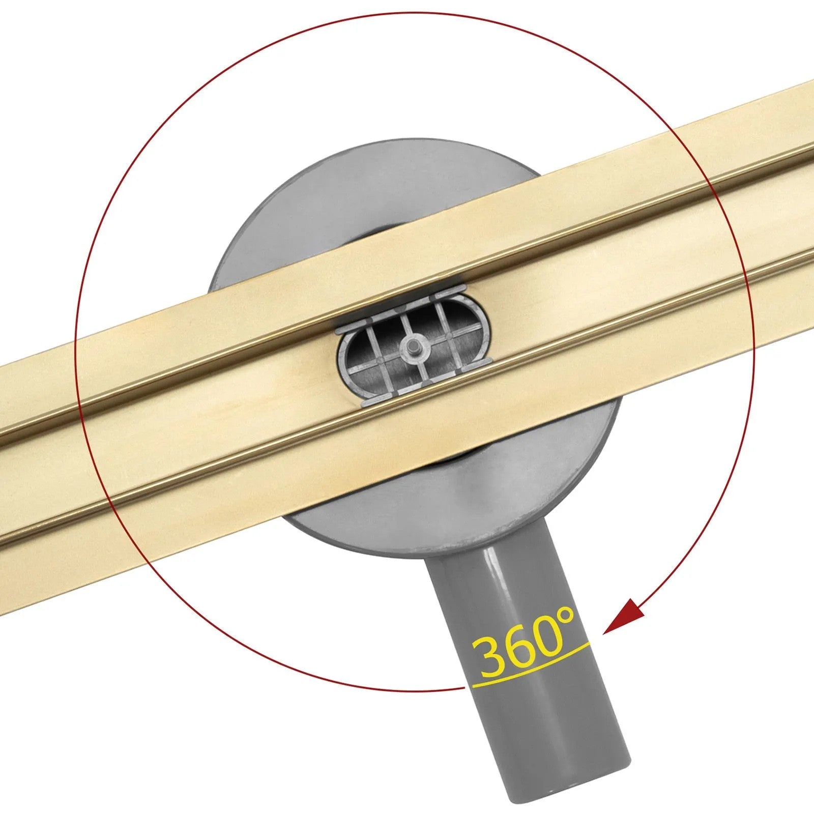 Rigola Dus Rea Neo Slim Mirror Gold Pro 50 10