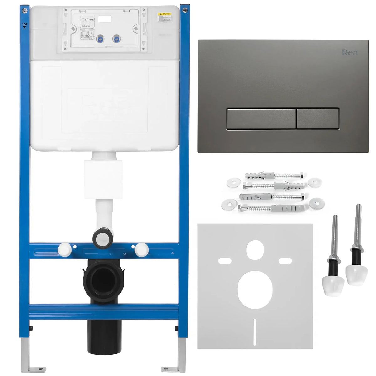 Cadru WC Încastrat Rea Cu Buton HD Titan 10