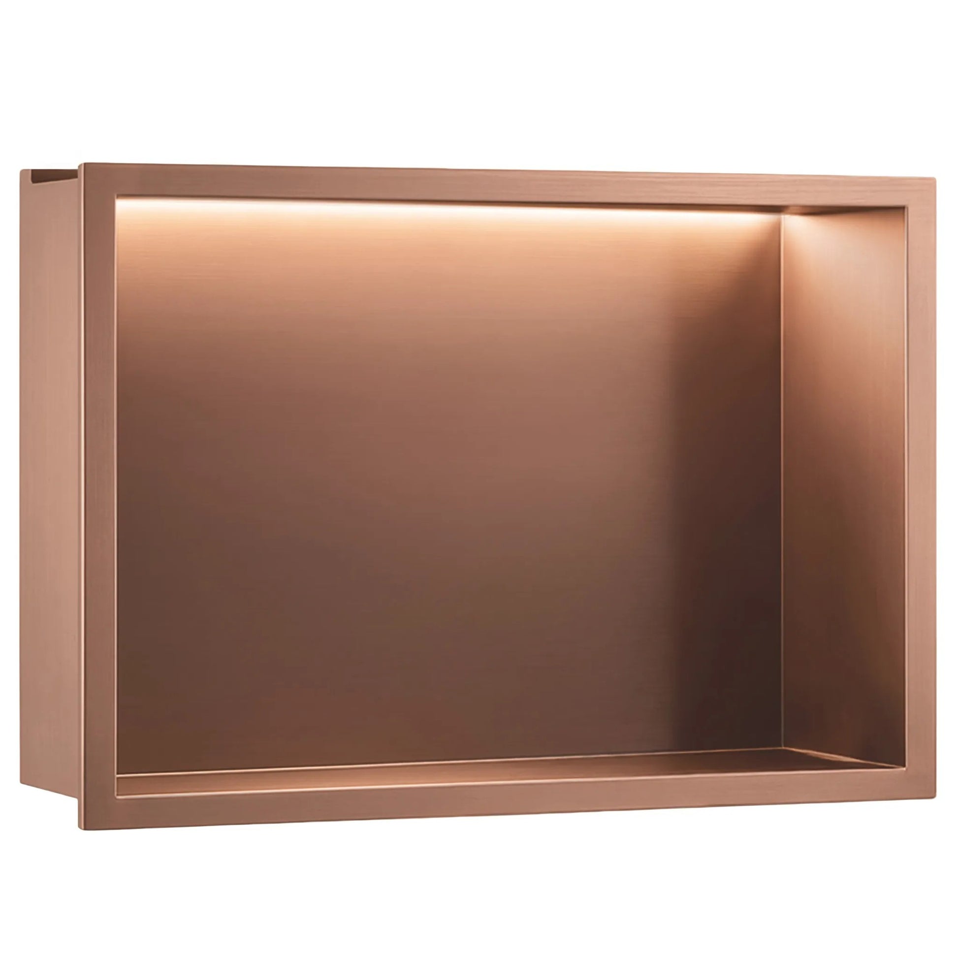 RAFT BAIE INCASTRAT PERETE LED 30x45 Brush Copper 10