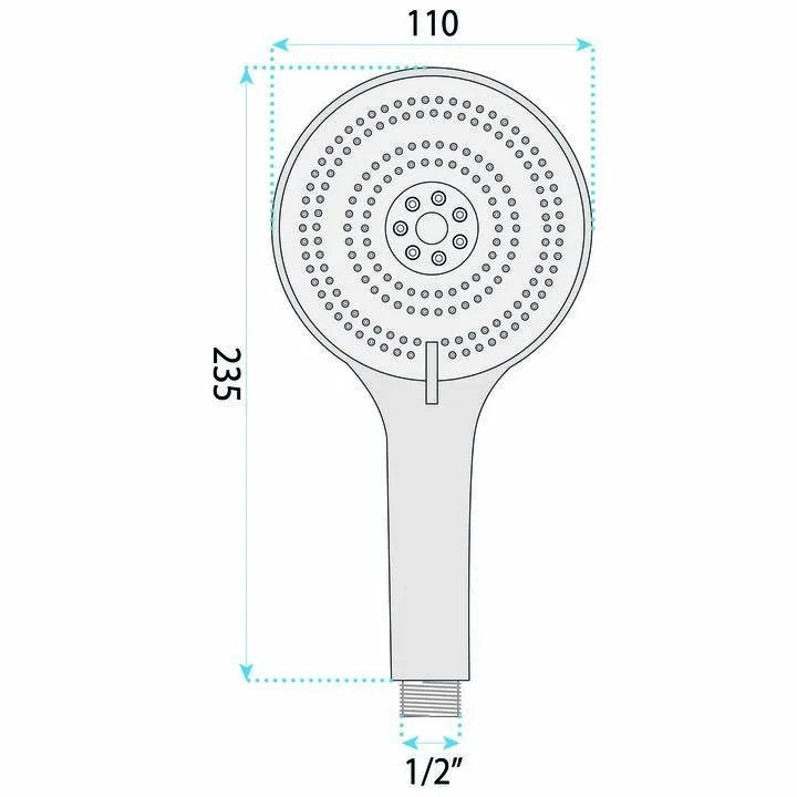 PARA DE DUS REA JS-019 BRUSH GOLD 10
