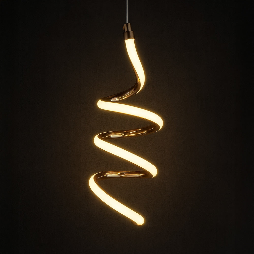 Lampă Suspendată De Tavan Led Lhj096-1cp Light Rose Gold  4