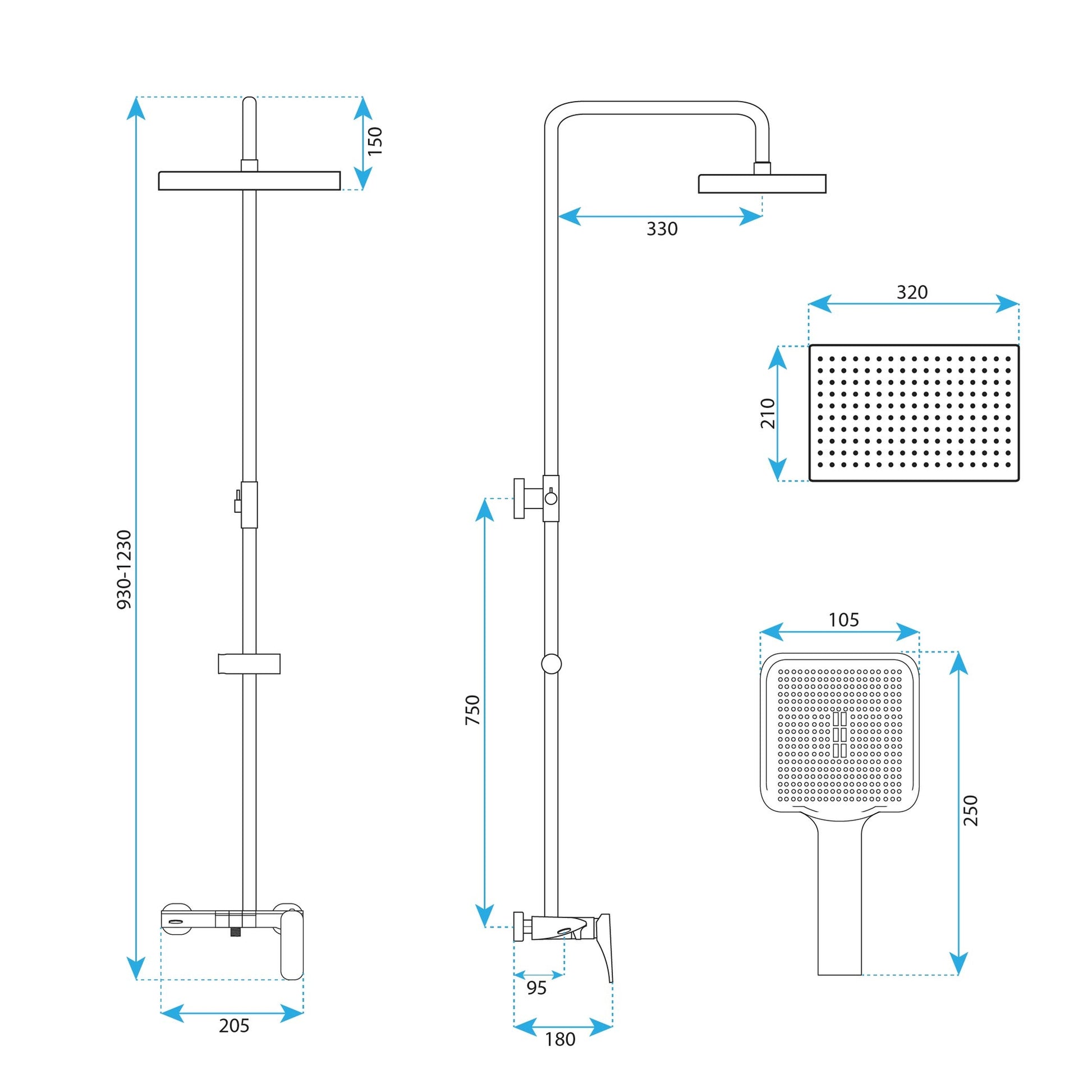 Set Dus Rea Joe Brush Gold  8