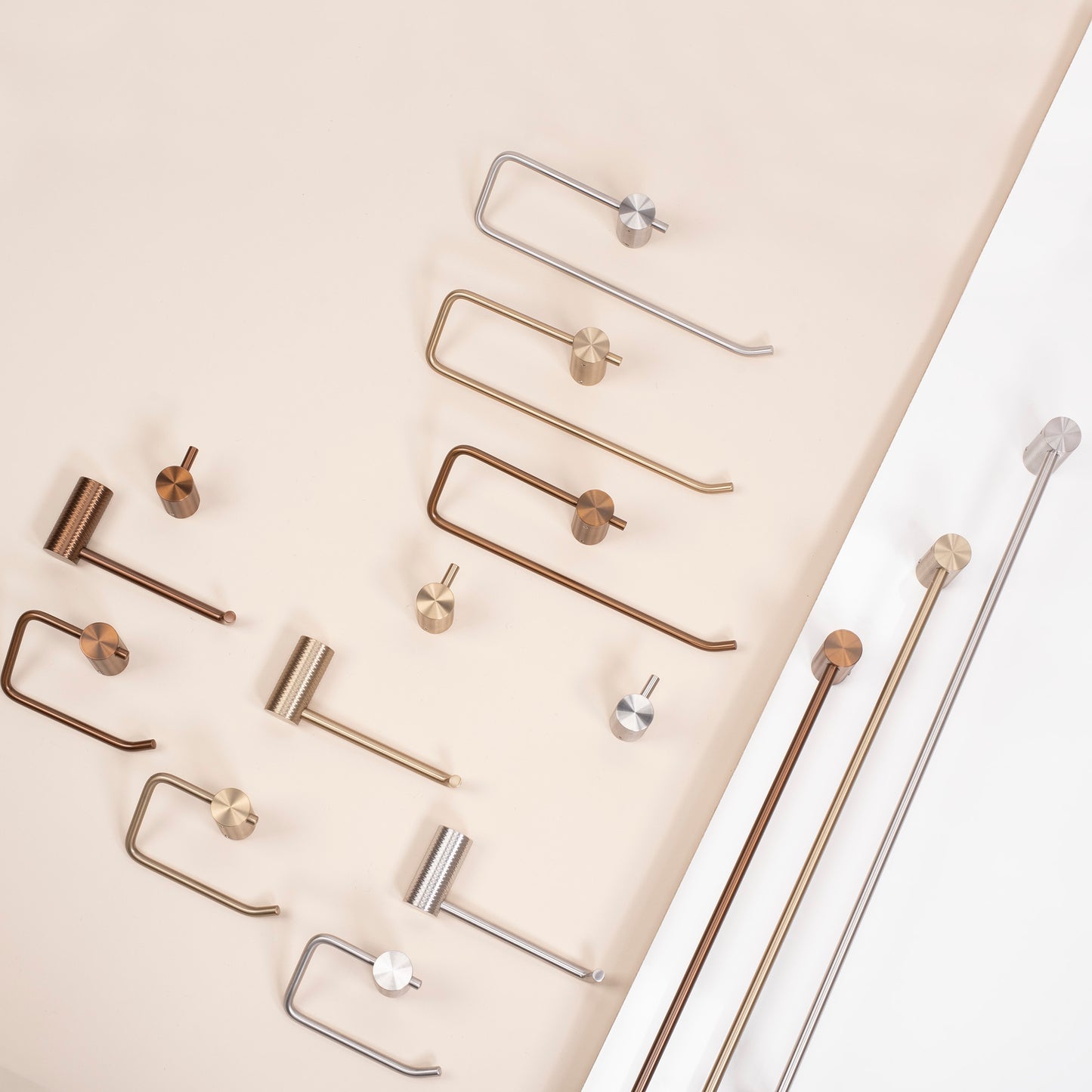 Cuier De Baie 9710 Prism Brush Copper  9