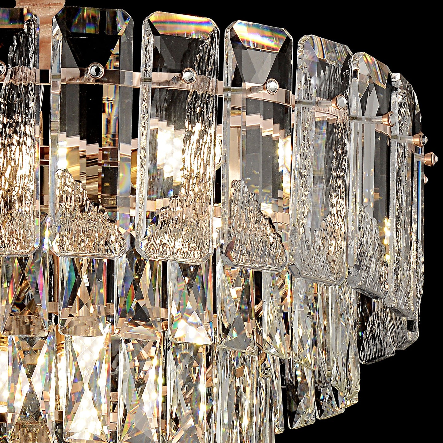 Lampă Suspendată Cristal G056-cp 50cm Gold  3