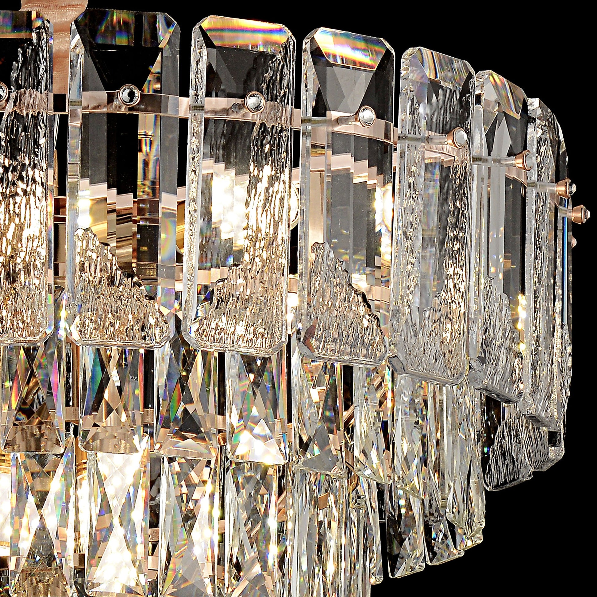 Lampă Suspendată Cristal G056-cp 50cm Gold  3