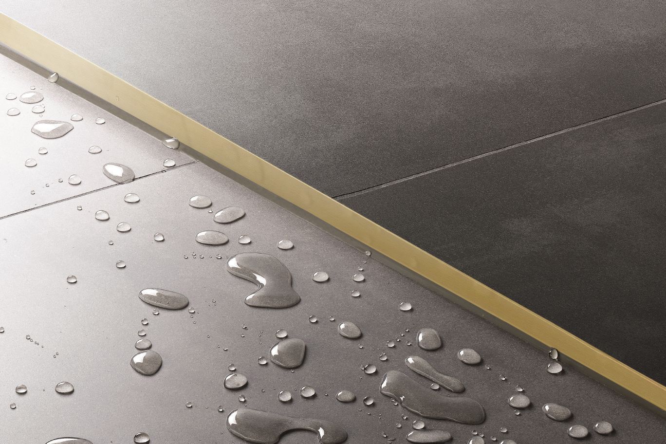 Profil de panta cadita de dus 100cm Gold dreapta 9