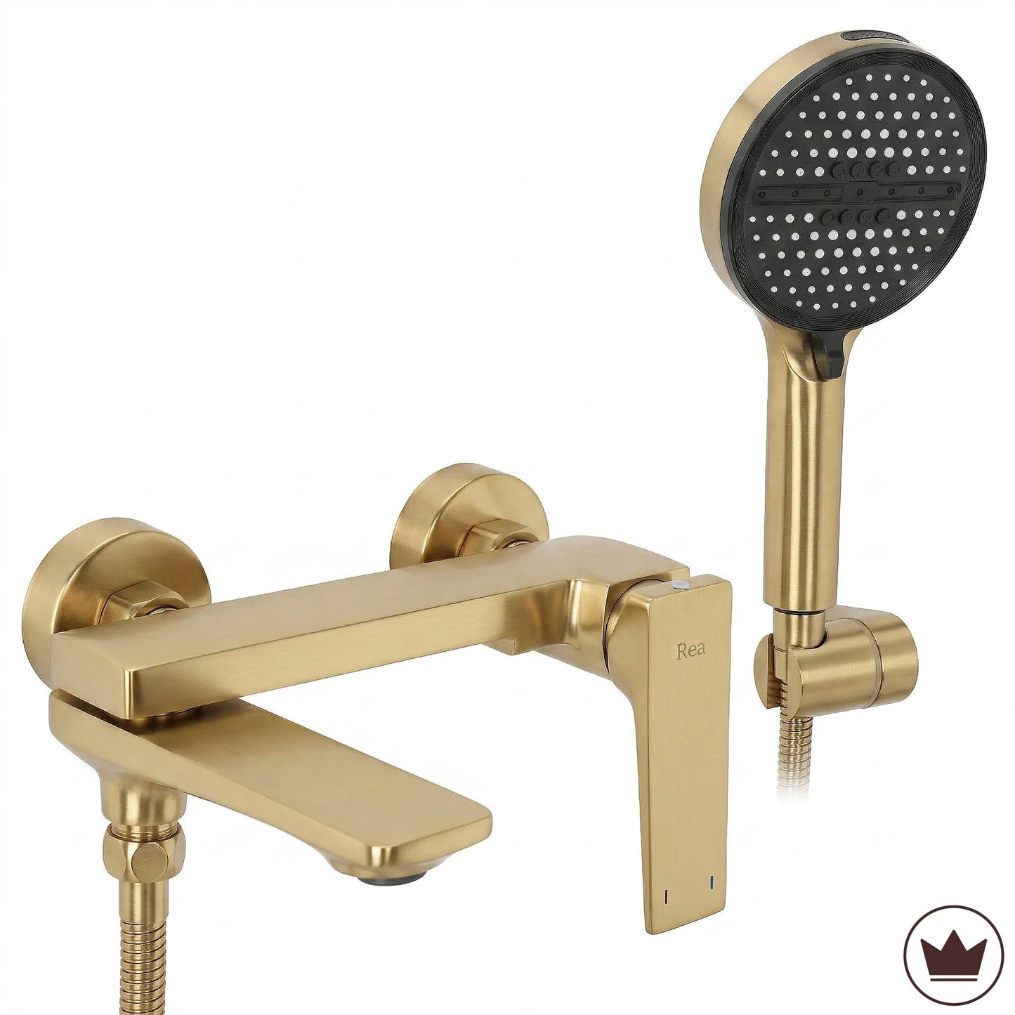 Baterie pentru cadă PREMIUM REA Prime Gold Brush  11