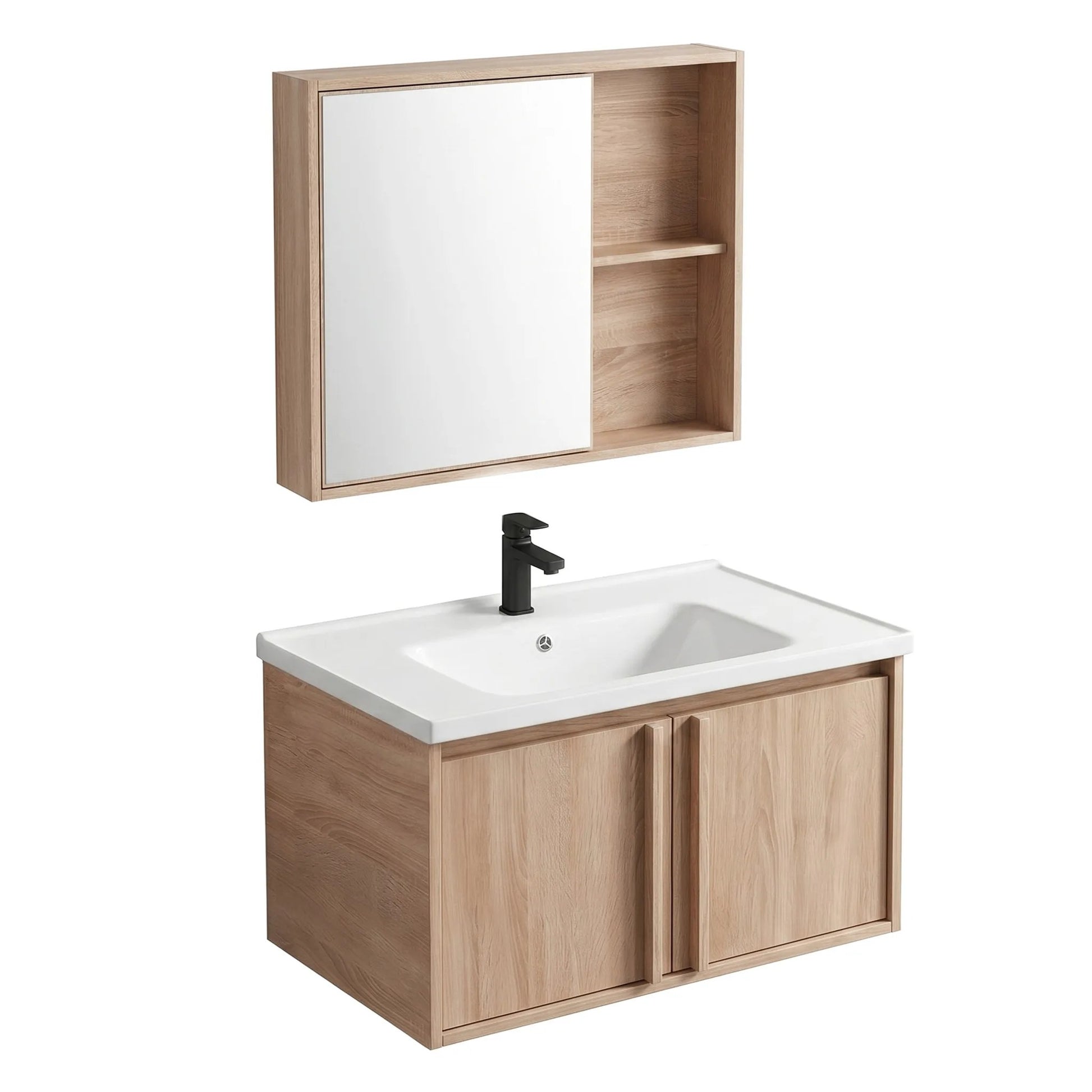 Set mobilier de baie cu lavoar Gama T25023 BXM 70CM  11