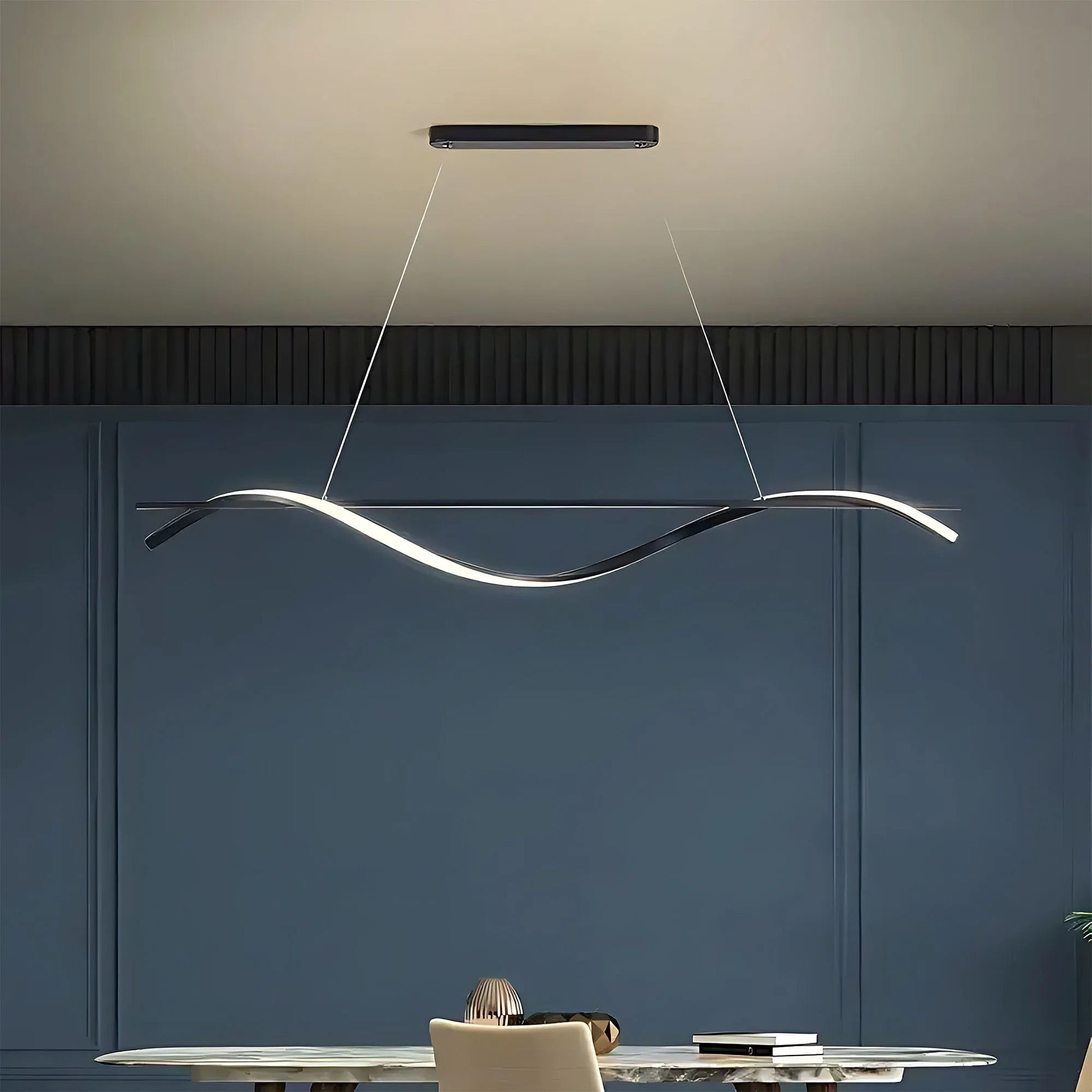 Lampă suspendată LHJ019-CP 120 cm NEAGRĂ  11