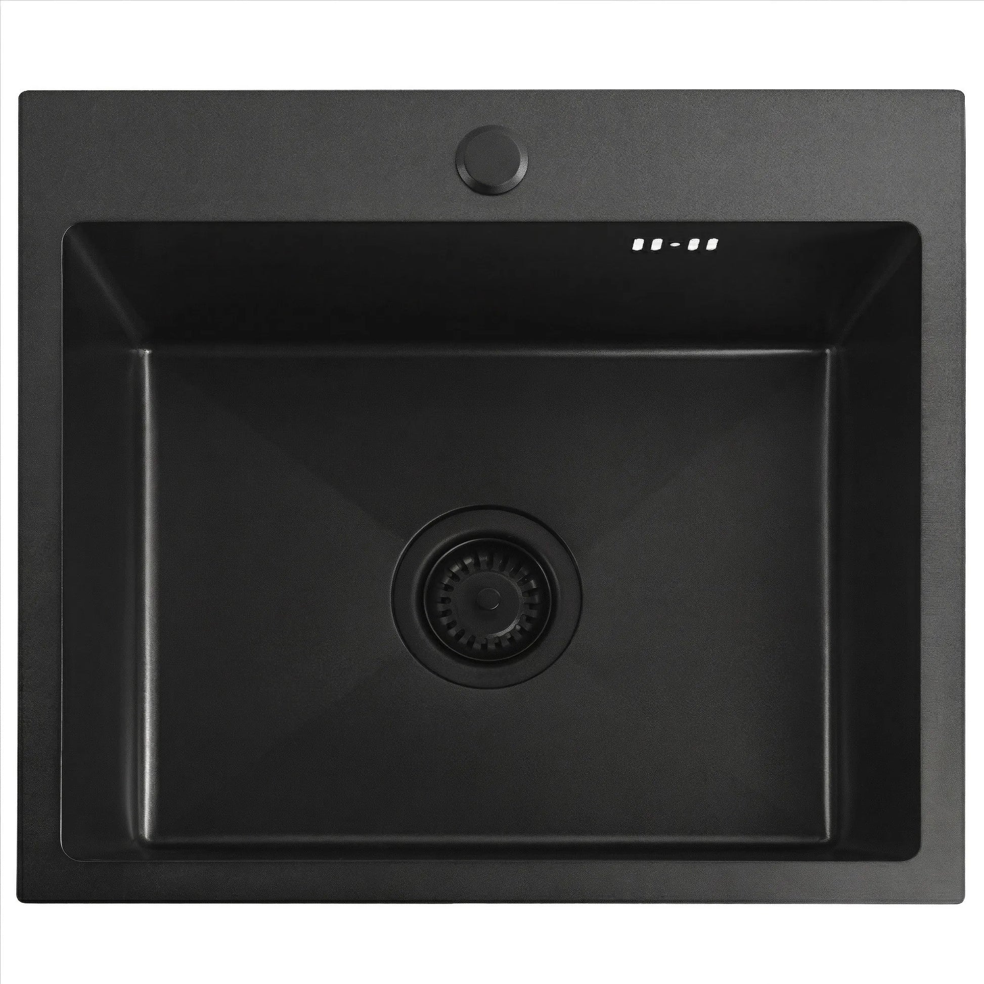 Chiuvetă inox Leo 50 Black cu robinet de bucătărie 11