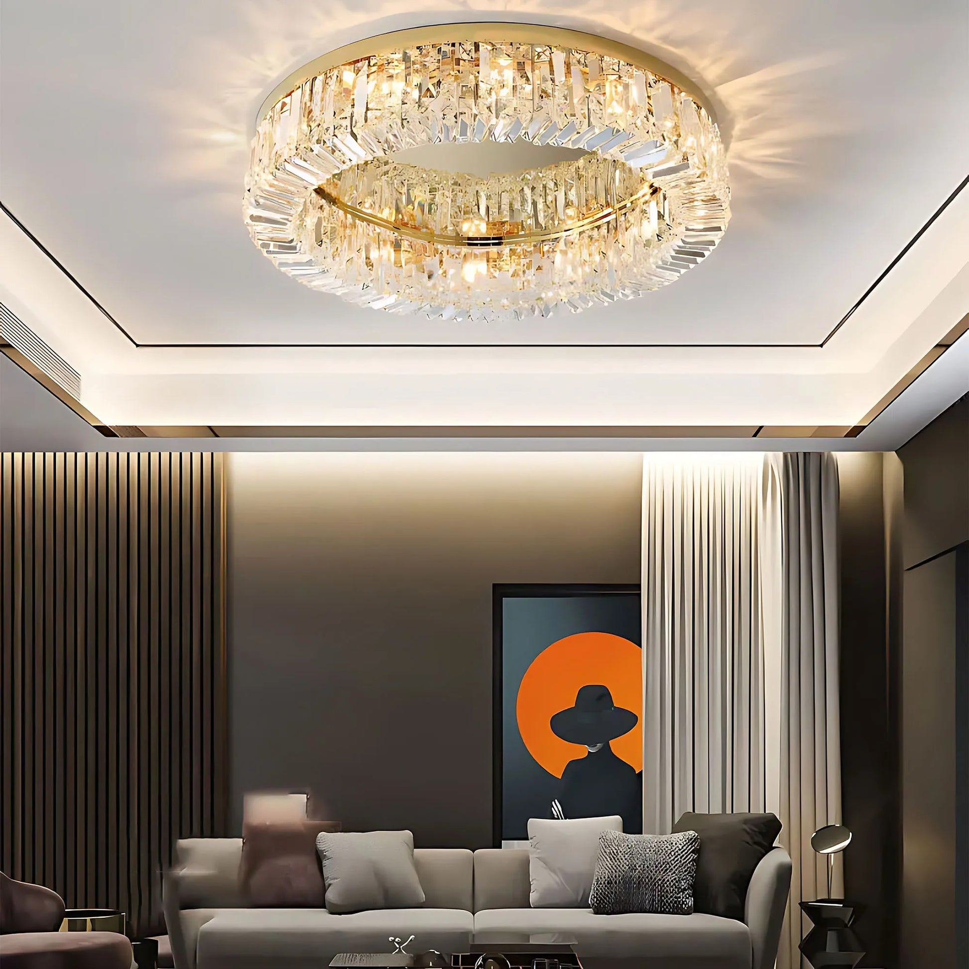 Lampa APP1728-6C 50 cm Gold  11