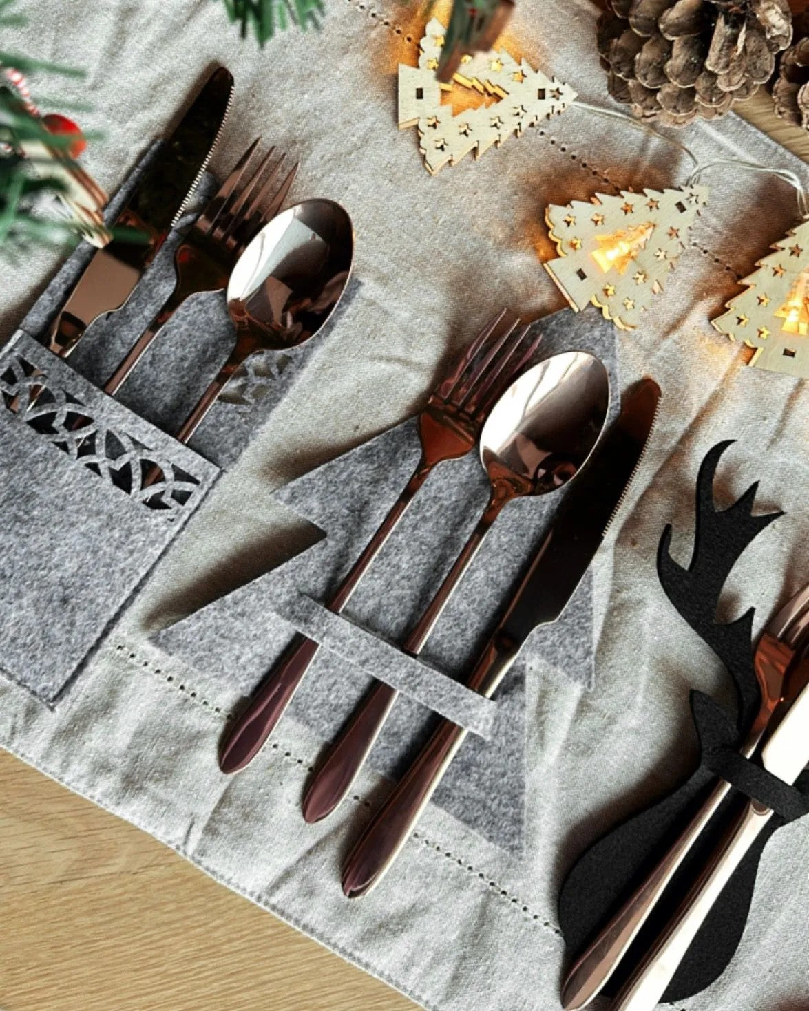 Decoratiuni De Craciun Silver Frost 42 Bucăți 11