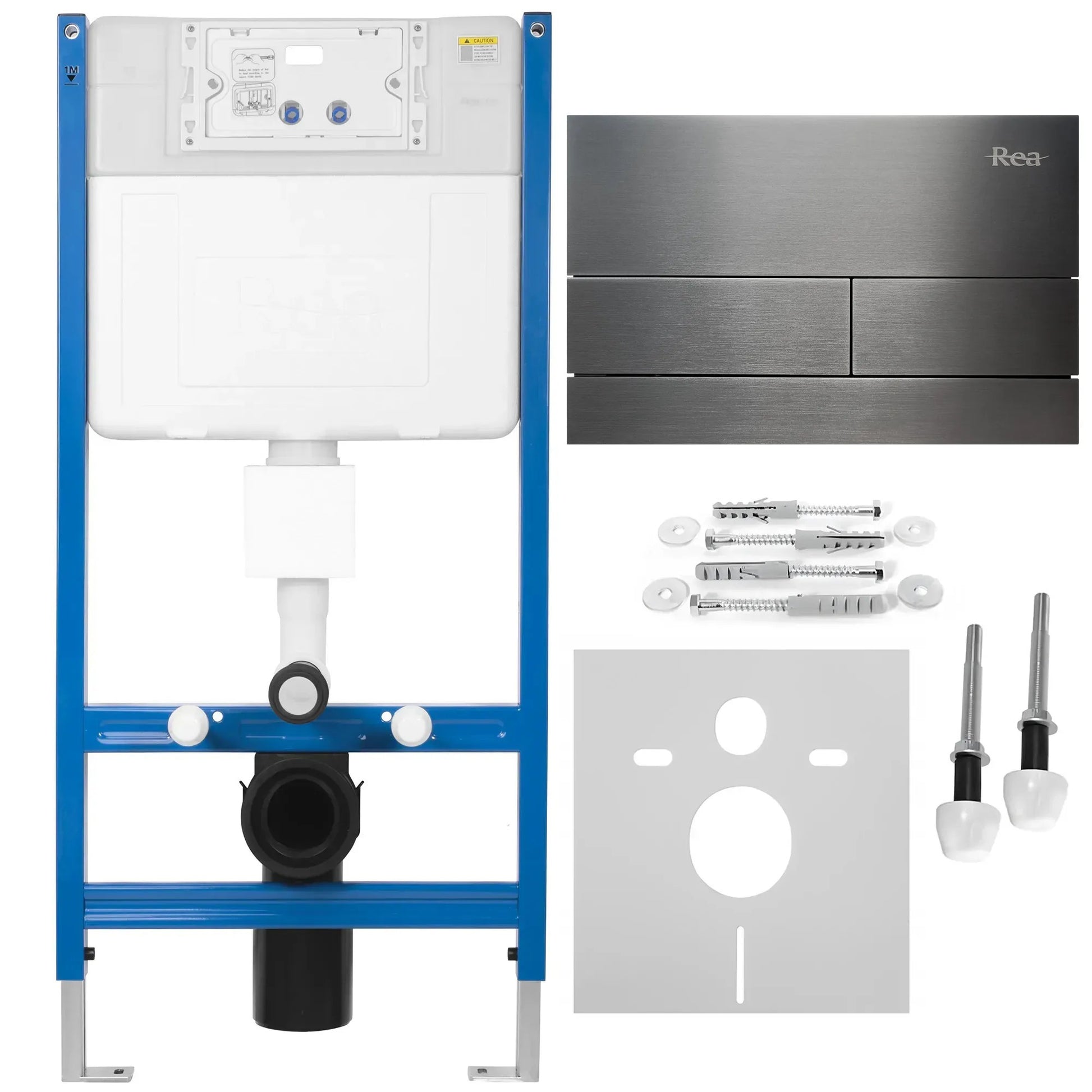Cadru WC Încastrat K011A-Q Rea Cu Buton T Titan 11