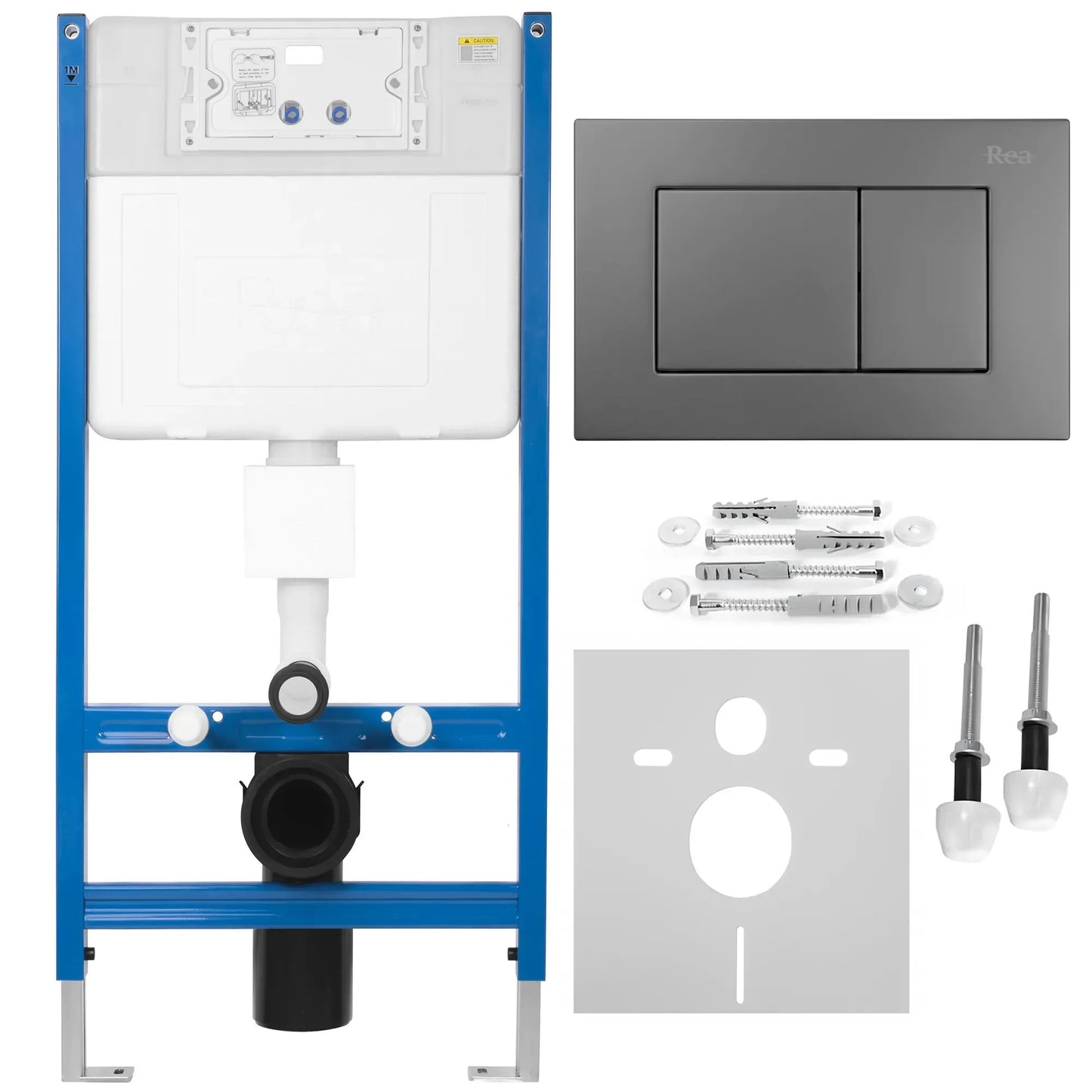 Cadru WC Încastrat K011A-Q Rea Cu Buton J Titan 11