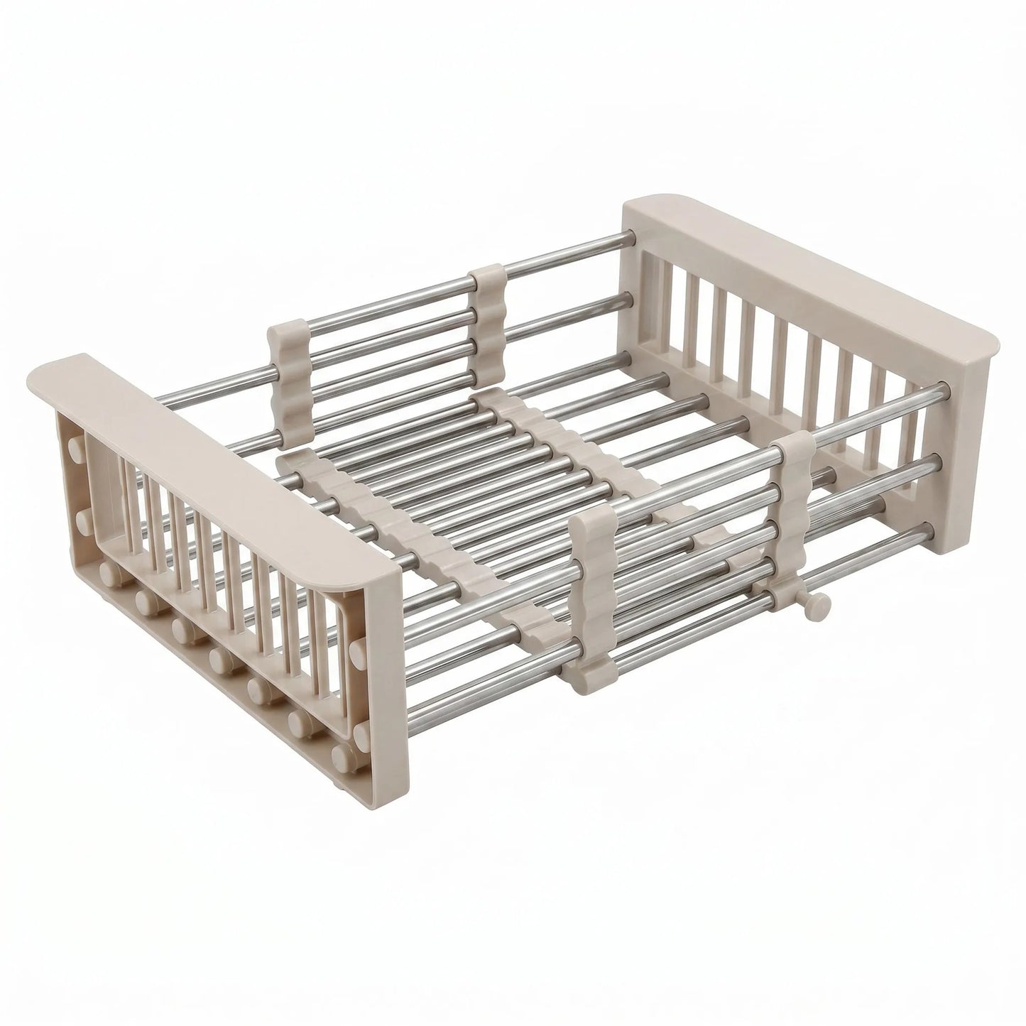 Suport Telescopic Pentru Scurgerea Vaselor Pe Chiuvetă REA P14487B Beige 11