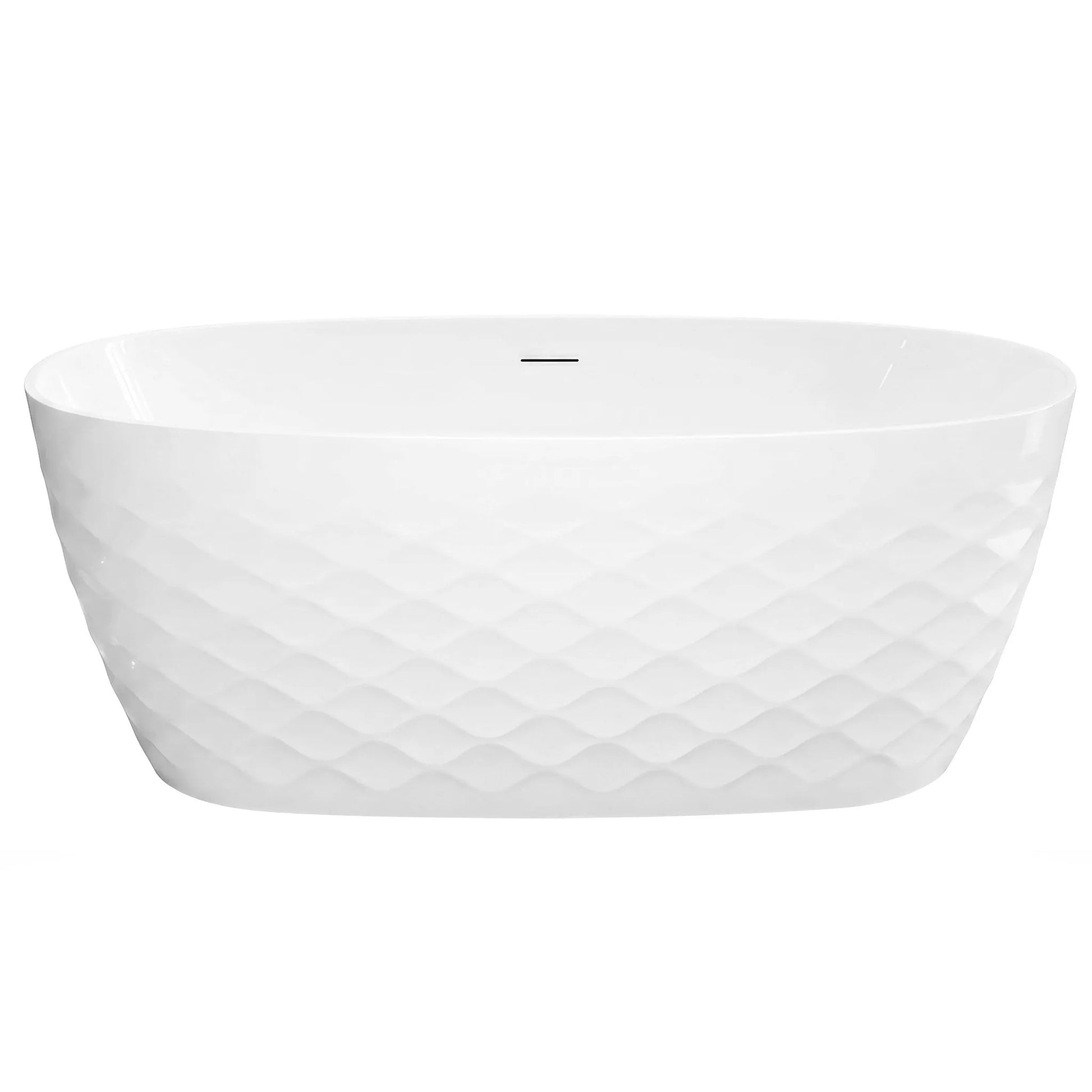 Cadă Acrilică Freestanding GAJA 170 Capac Dop Negru 11