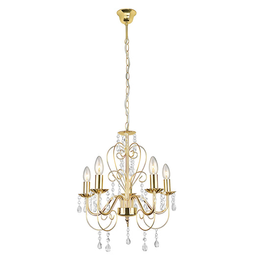 Lampă Suspendată Ebt009-5cp Gold  1