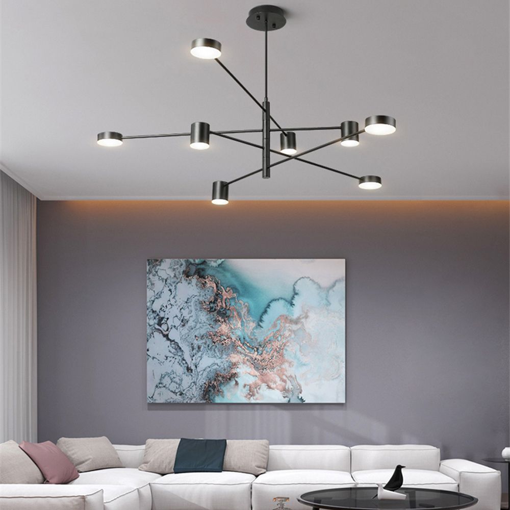 Lampă de tavan modernă cu 8 brațe APP598-8C  6