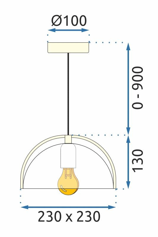 Lampă De Tavan APP1216-1CP  9