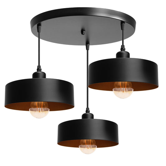 Lampă suspendată APP1334-3CP Black Gold 1