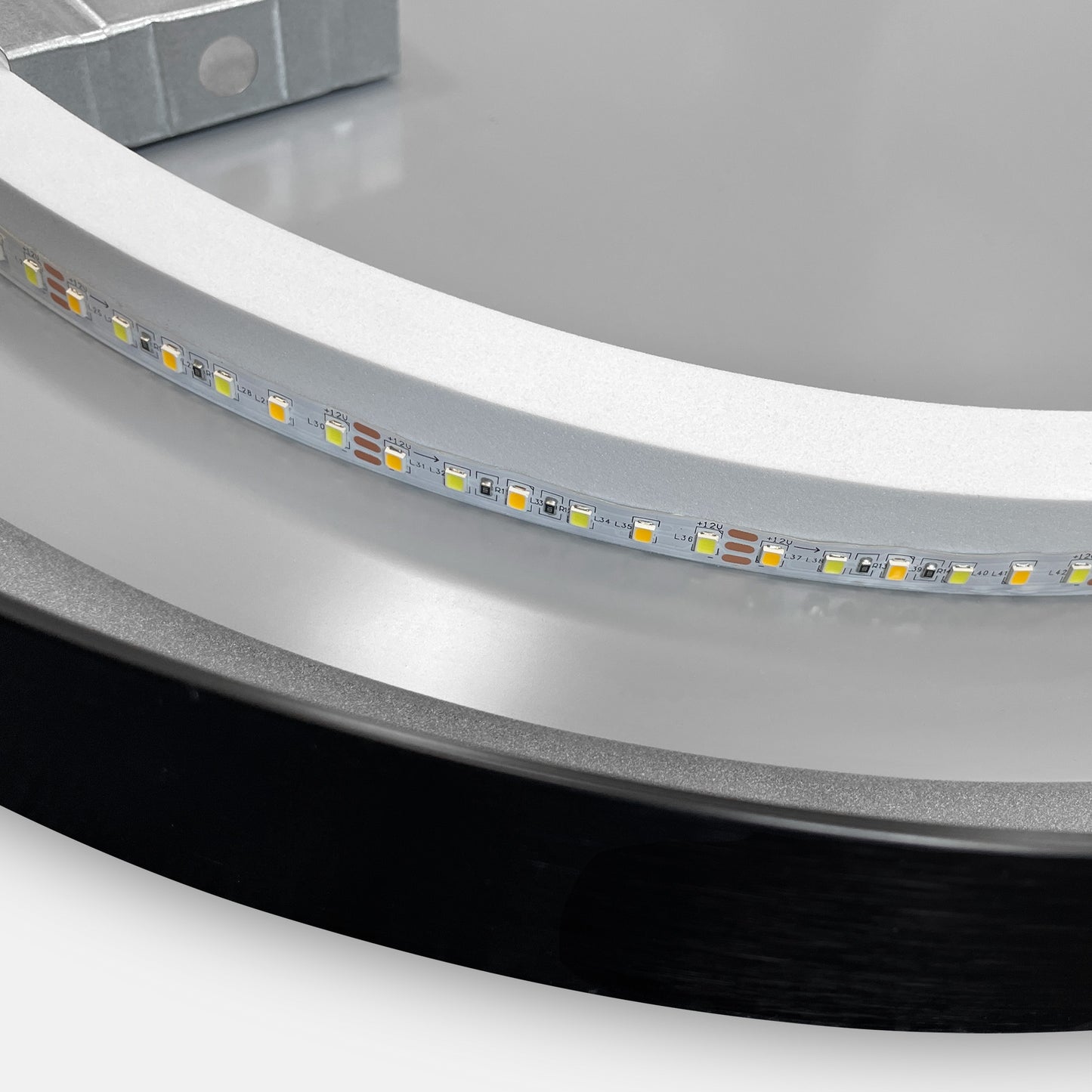 Oglindă LED OVL 50x100cm Black  9