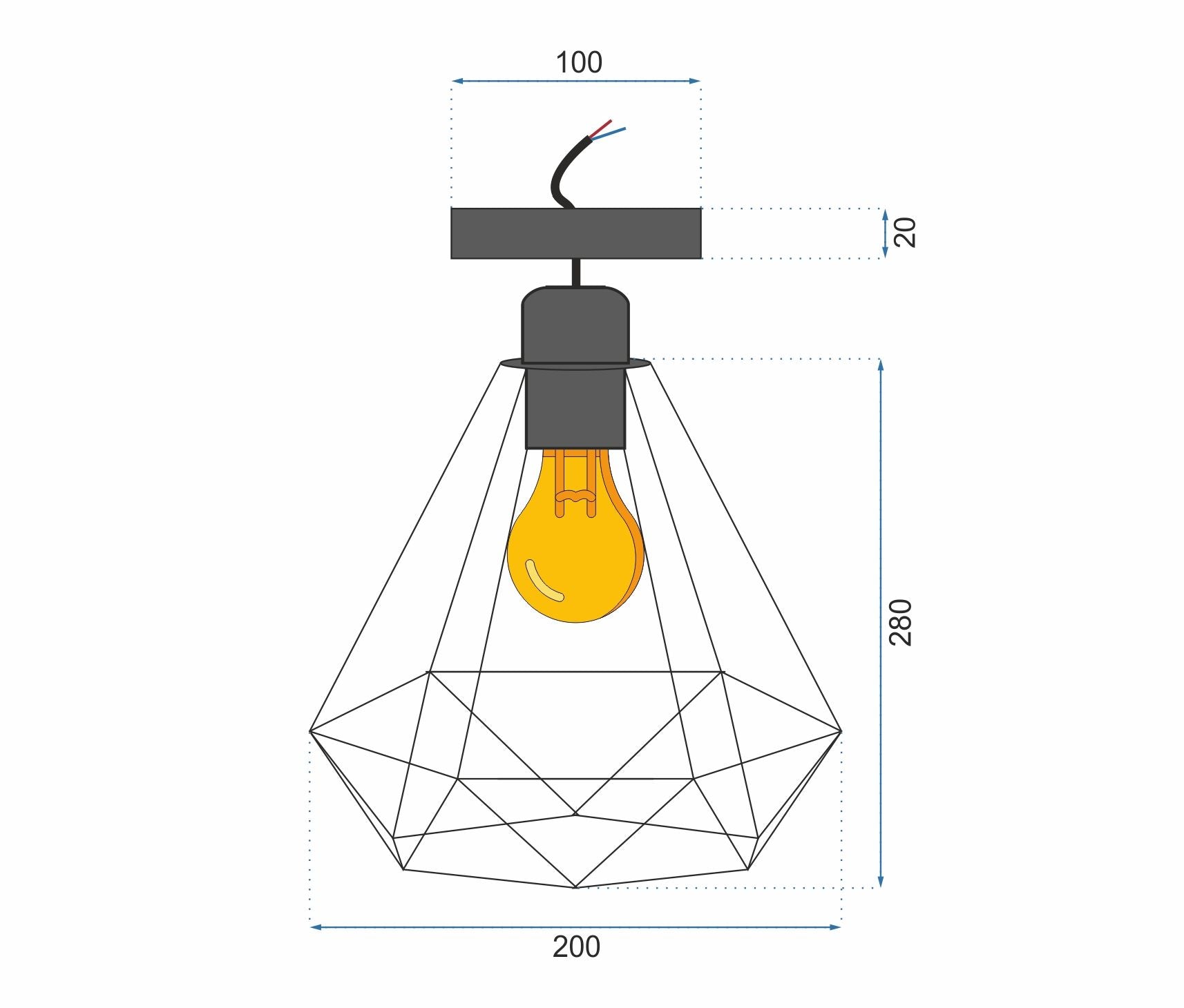 Lampa Reno 180986D 5