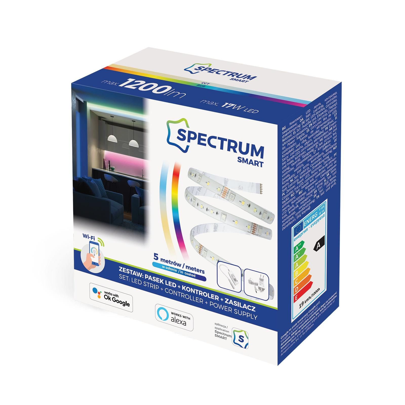 Banda SMART LED 17W RGB WIFI 5M  2