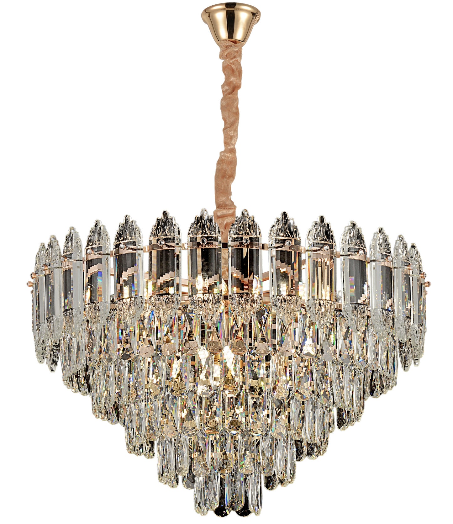 Lampă Suspendată Cristal G057-cp 50cm Gold  1