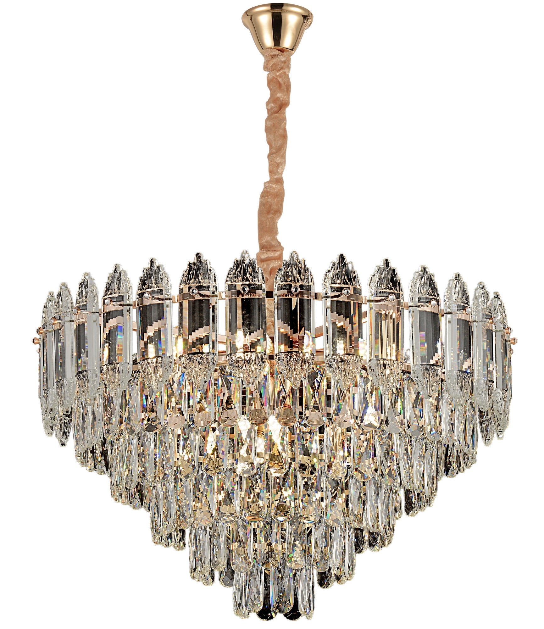 Lampă Suspendată Cristal G057-cp 50cm Gold  1