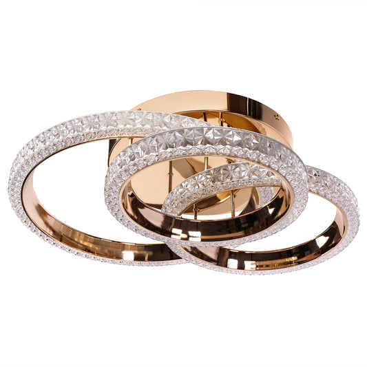 Lampă De Tavan Led Ms013-c Rose Gold  1