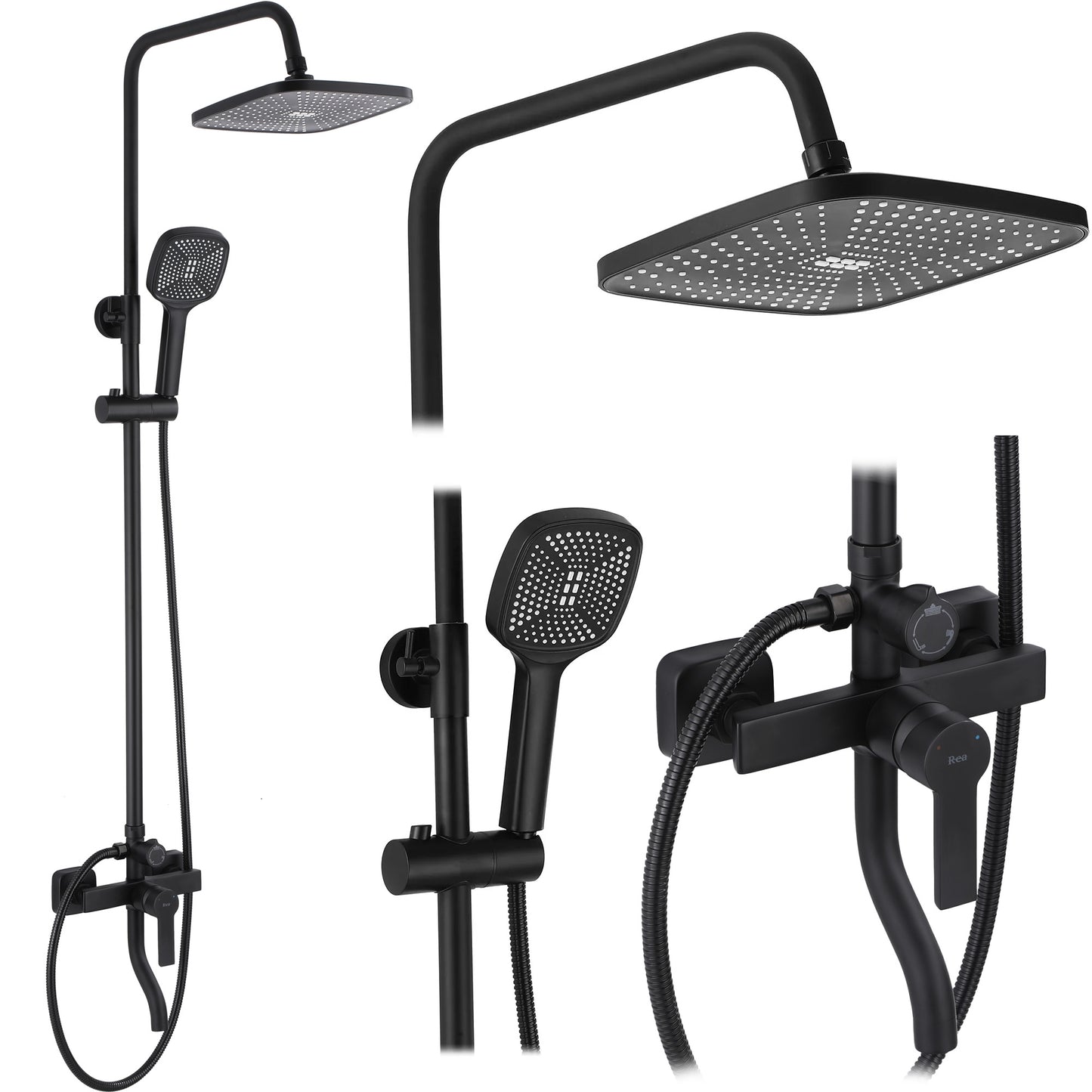 Set Dus Rea Argus Black Matt  1